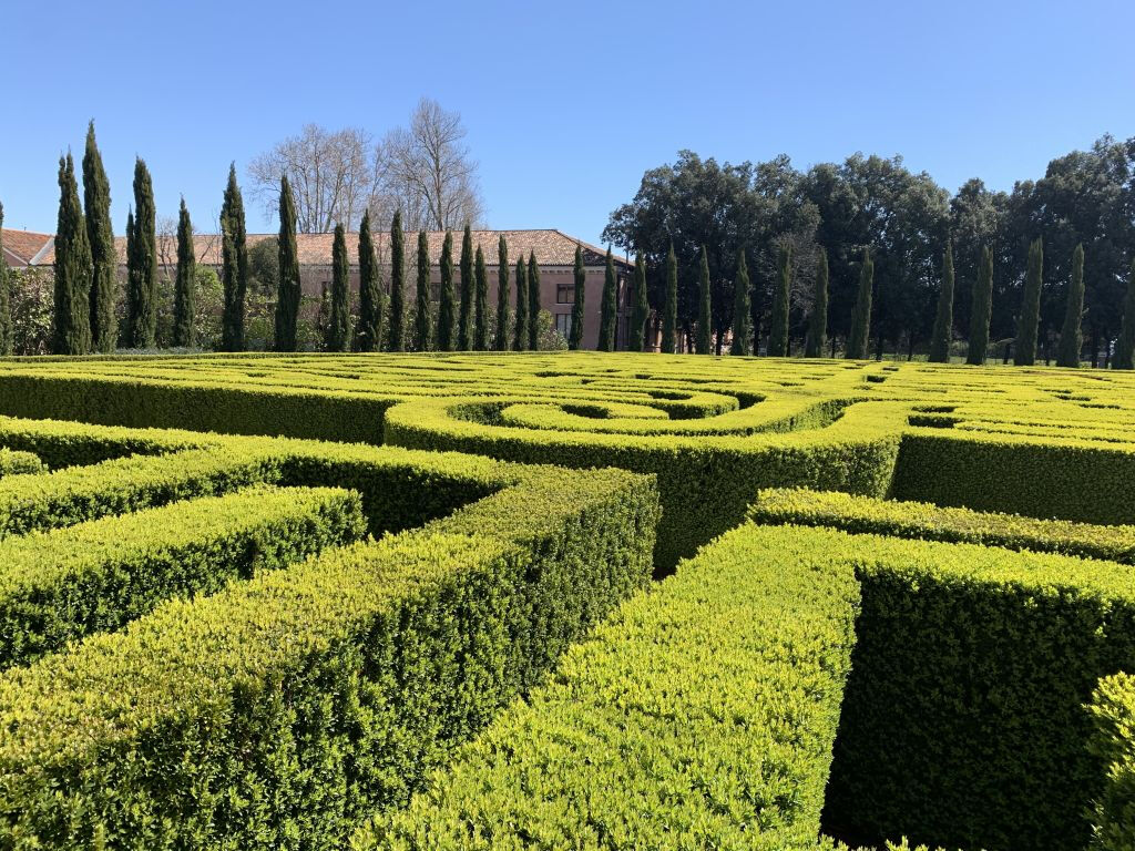 Ilha de San Giorgio Maggiore: Labirinto de Borges