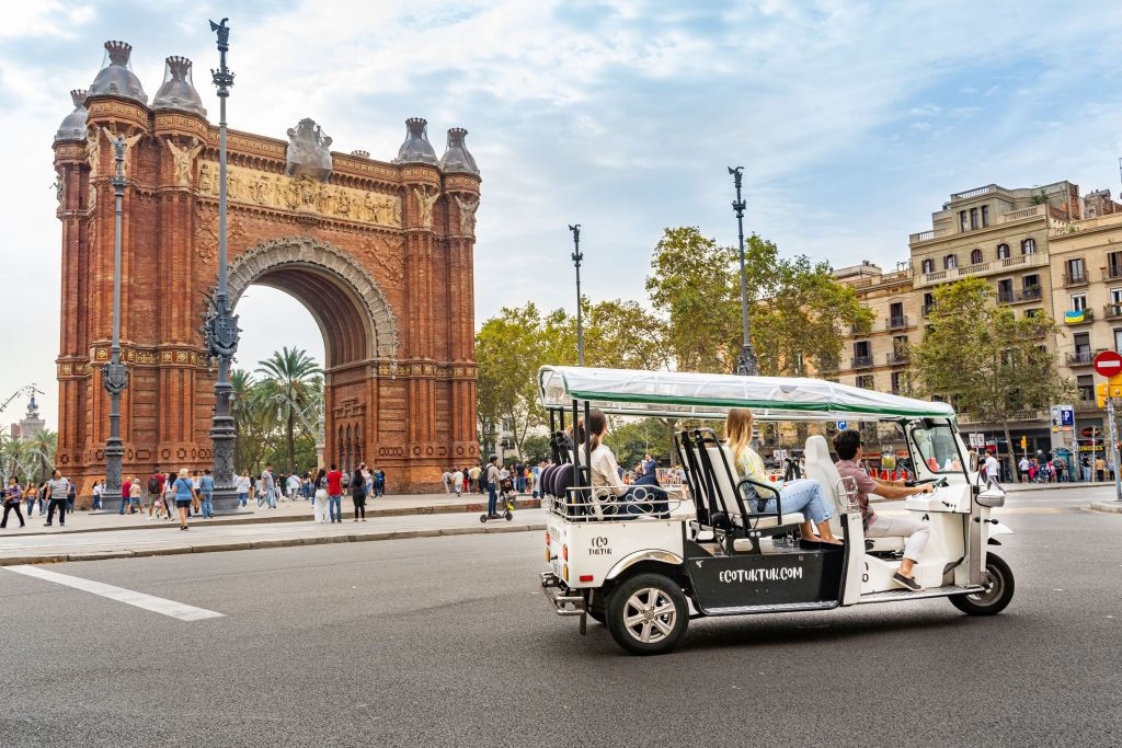 Tour in Tuk Tuk per Barcellona