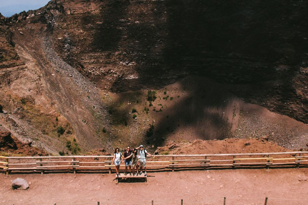 Vesuvio ed Ercolano: Biglietto Skip The Line + Viaggio di andata e ritorno da Napoli