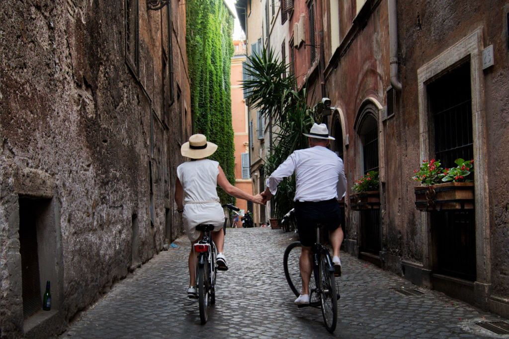 Roma: Noleggio di biciclette elettriche a Piazza Venezia