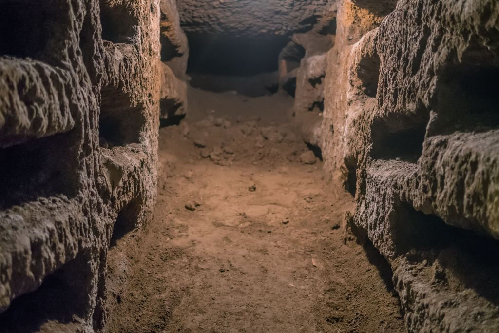 Rome : Visite guidée des catacombes et de la crypte des capucins + transfert