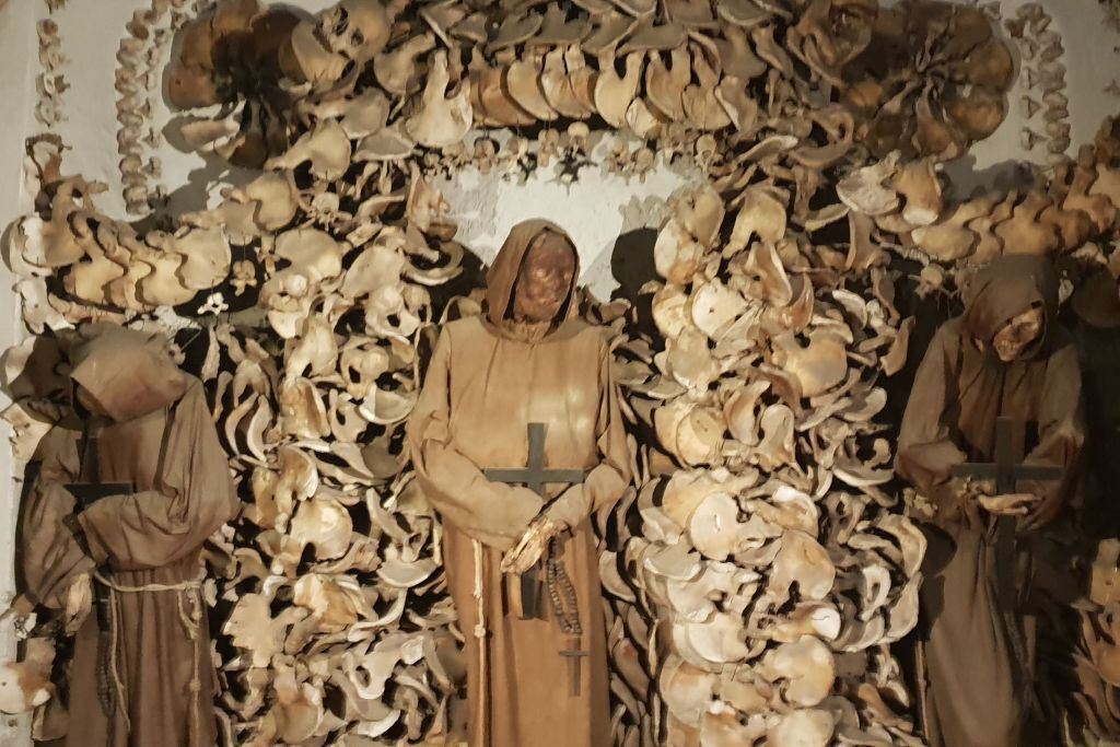 Roma: Visita guiada às catacumbas e à cripta dos capuchinhos + traslado