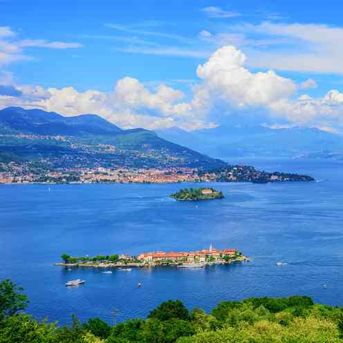 Isola Bella en barco