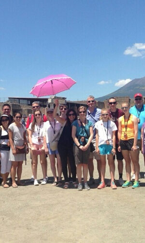 Pompei: tour guidato senza code + pranzo + viaggio di andata e ritorno da Roma