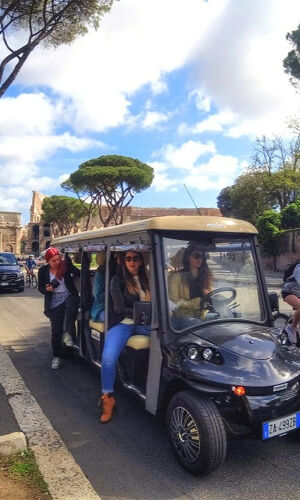 Roma: Tour panoramico con golf cart