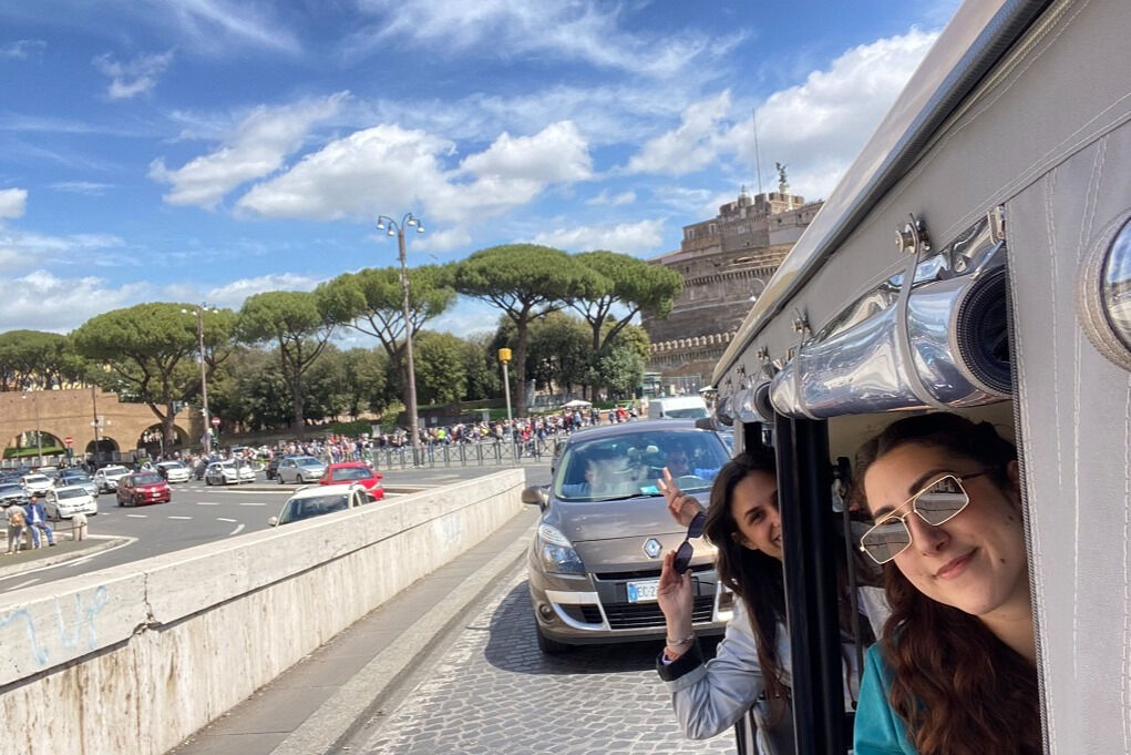 Rome: Panoramic Golf Cart Guided Tour