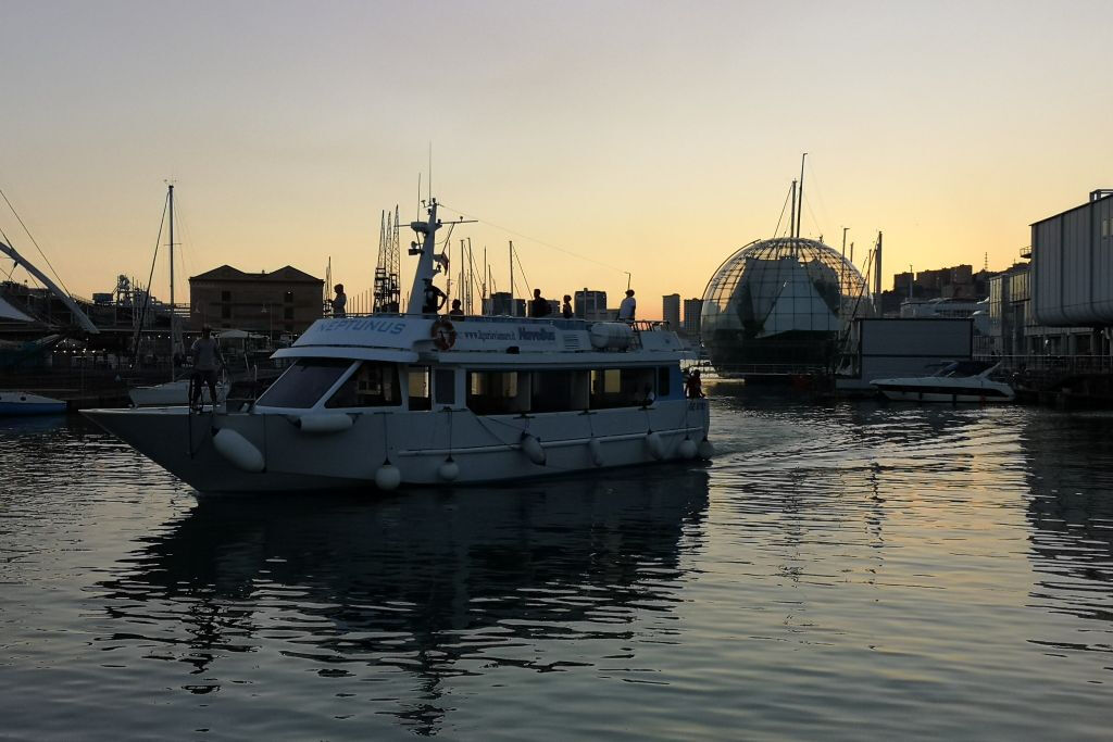 Genoa Port Tour by Boat