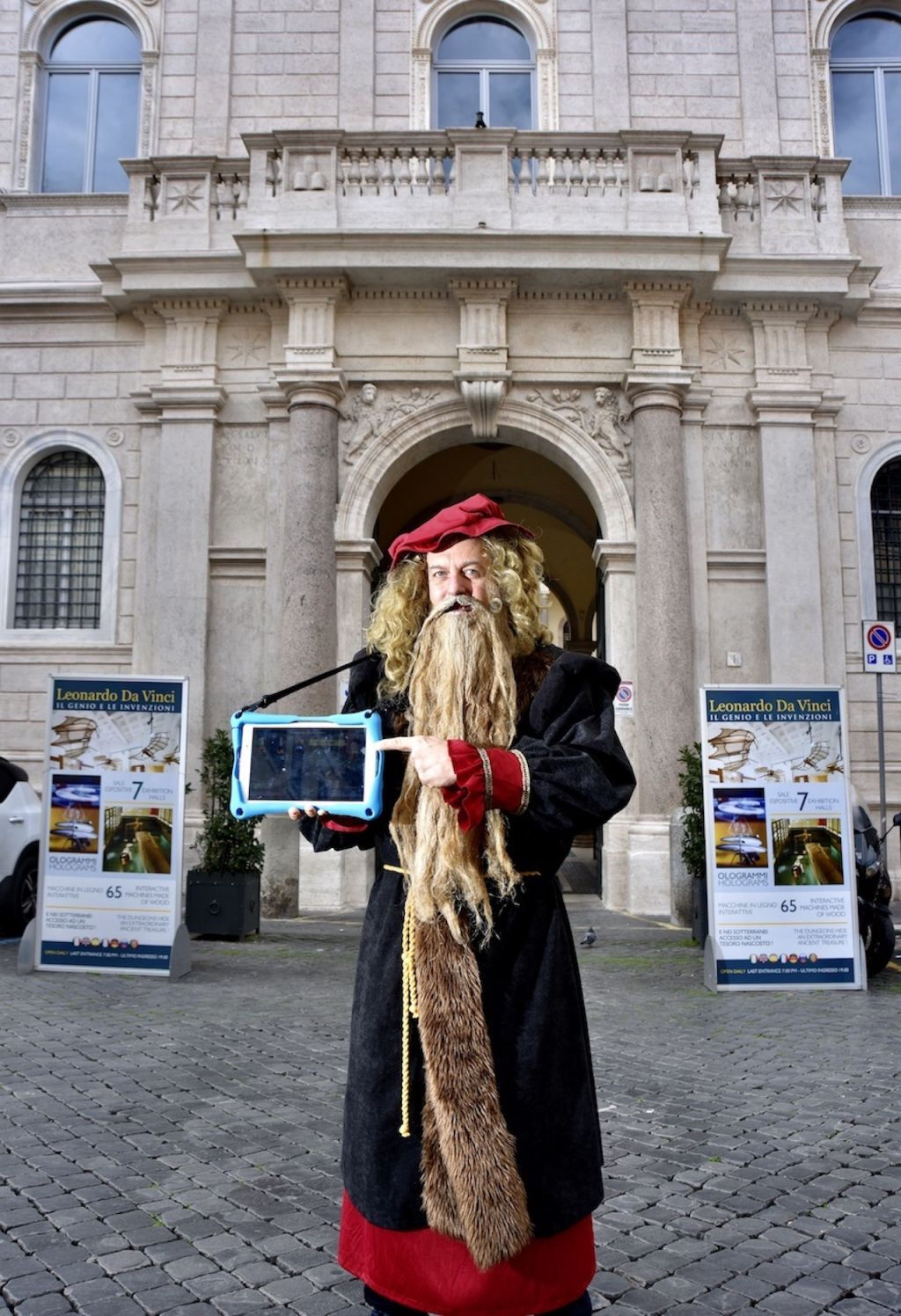 Caça ao tesouro com Leonardo da Vinci