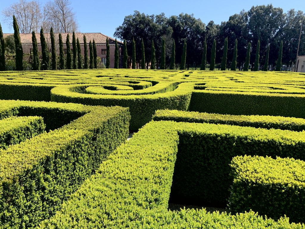 Fondation Cini, labyrinthe de Borges et chapelles du Vatican