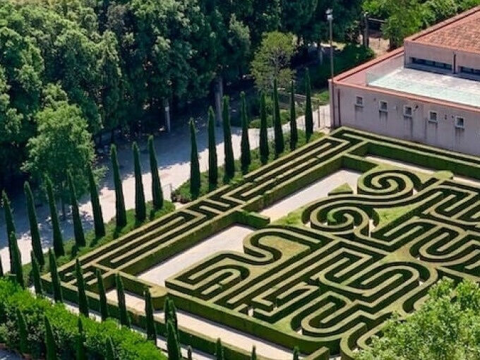 Fundación Cini, Laberinto de Borges y Capillas Vaticanas