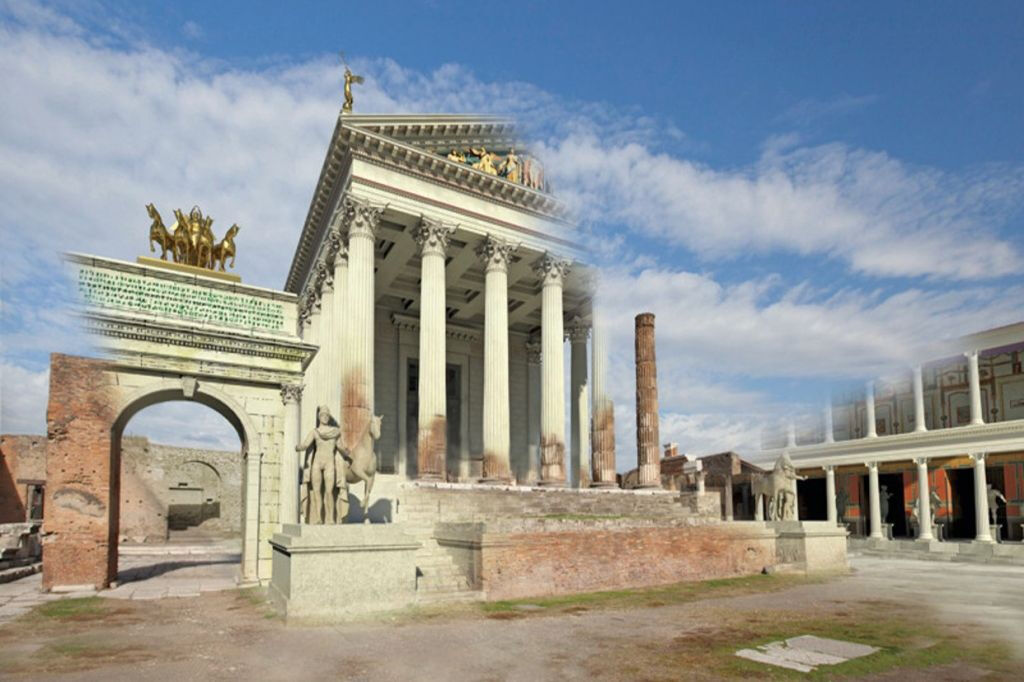 Pompeia: passeio a pé em 3D com ingresso de entrada