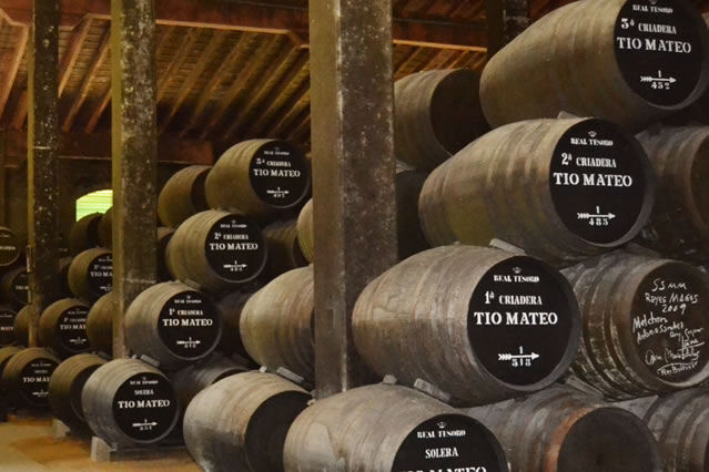 Visitar uma adega de xerez