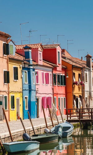 Veneza: 24 horas de barco hop-on hop-off + Murano, Burano e Torcello