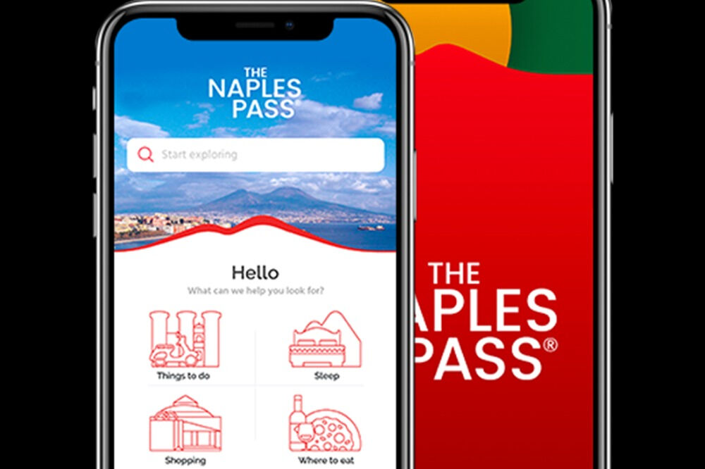 Nápoles, Pompéia, Vesúvio e Caserta: Cartão de museu
