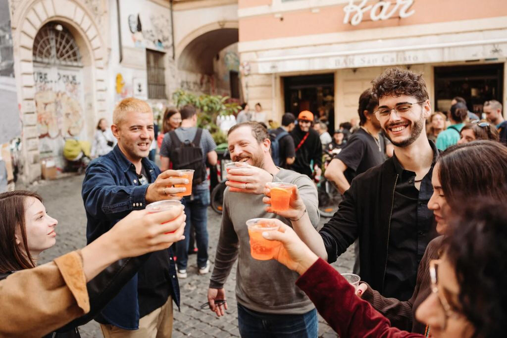 Rome : Excursion gastronomique et vinicole au coucher du soleil