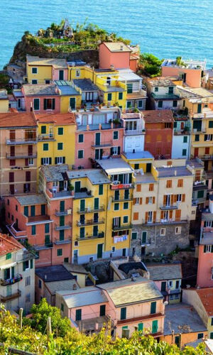 Cinque Terre - Gita in Giornata da Firenze con Escursione (Facile) Facoltativa