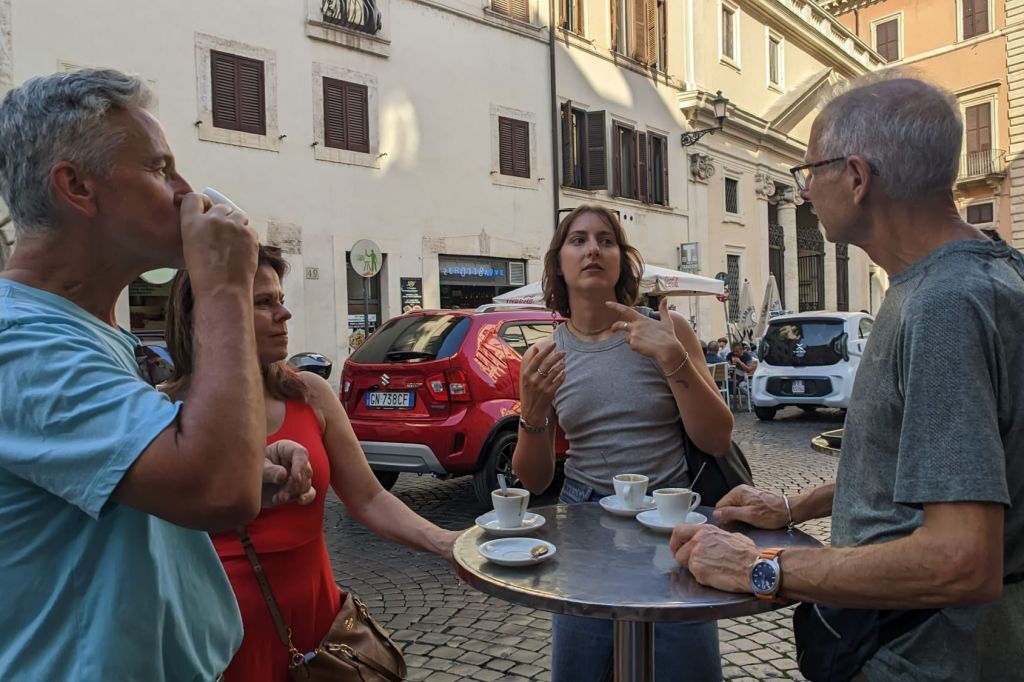 Roma: Tour do tiramisu, gelato e café expresso