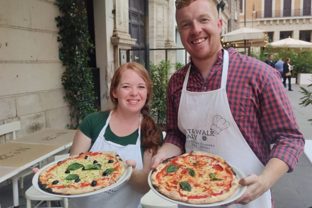 Rome: Tiramisu and Pizza Cooking Class