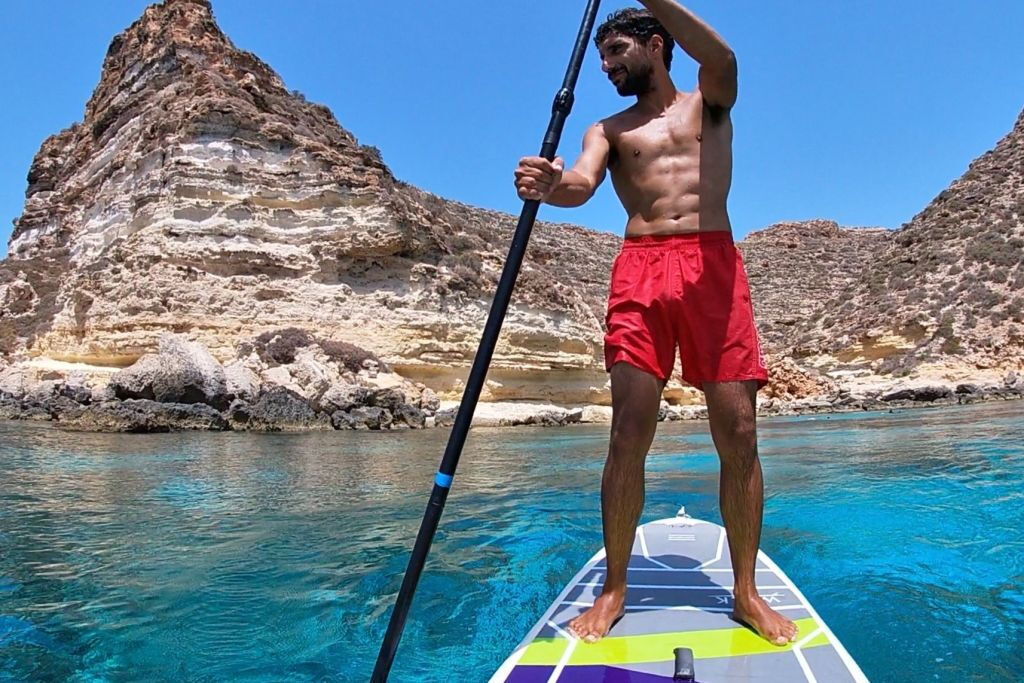 Excursión en barco por Lampedusa