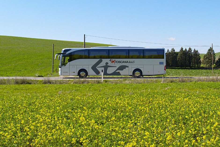 Rome : Bus depuis/vers l'aéroport de Fiumicino et la gare centrale de Sienne