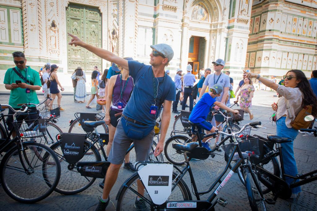 Florence Bike Tour + Degustação de Gelato