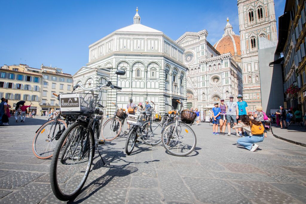 Florence Bike Tour + Degustação de Gelato