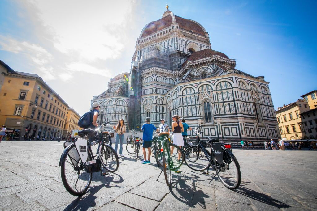 Florence Bike Tour + Degustação de Gelato