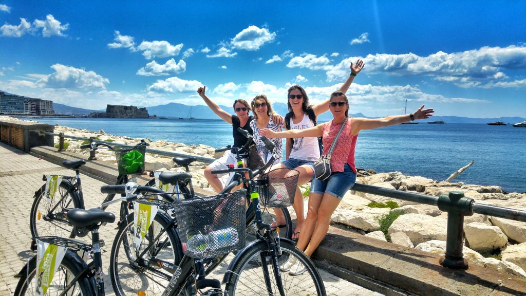 Tour de bicicleta: destaques de Nápoles