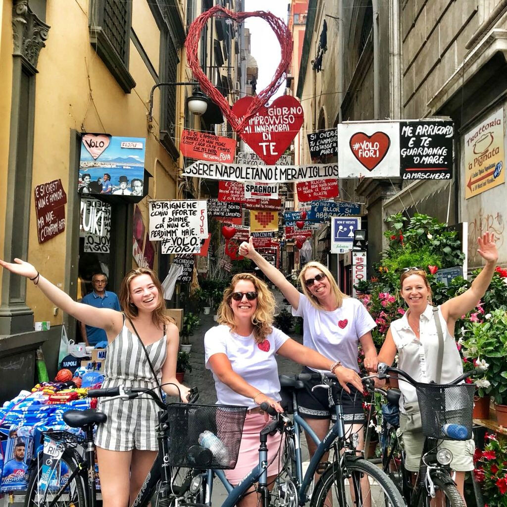 Tour de bicicleta: destaques de Nápoles