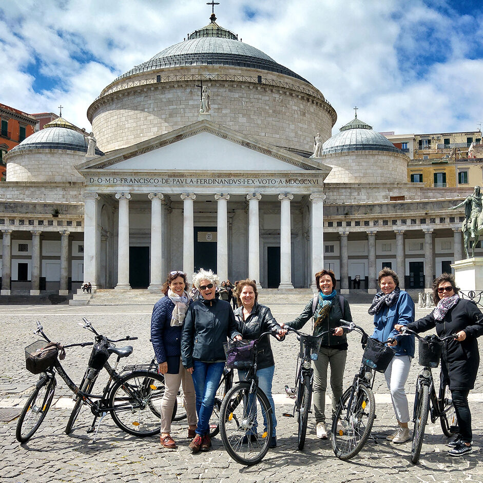 Tour de bicicleta: destaques de Nápoles