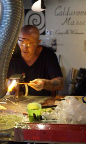 Cours privé de soufflage de verre à Venise