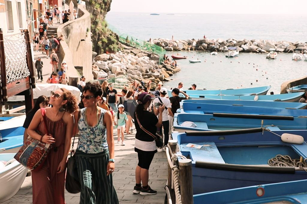 Cinque Terre: Excursión de un día desde Florencia + Excursión en barco + Comida