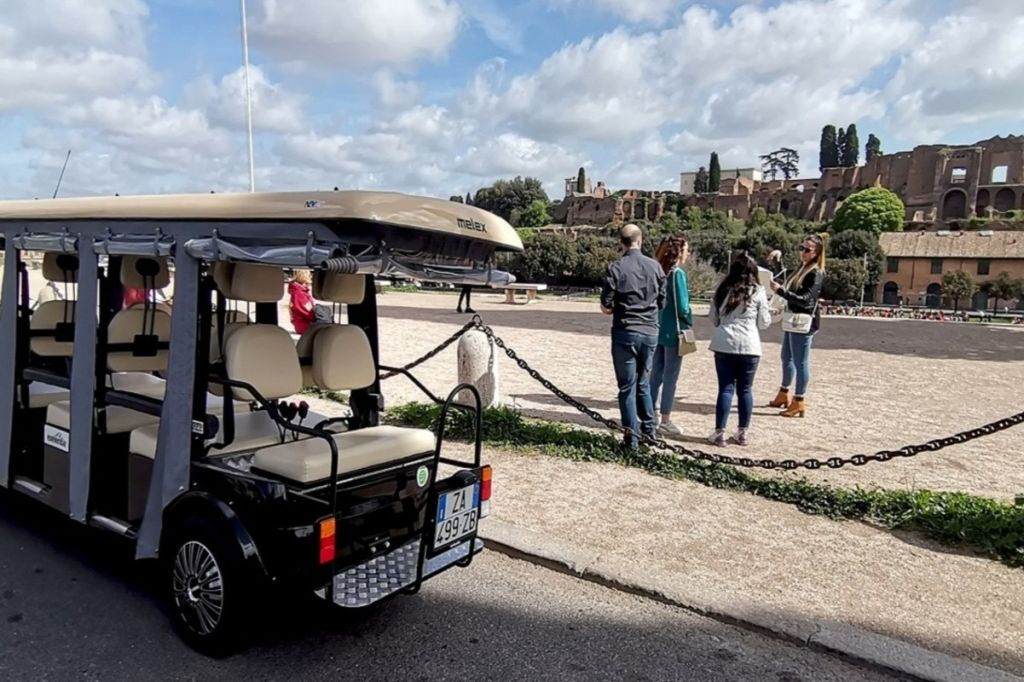 Rome: Golf Cart Guided Tour