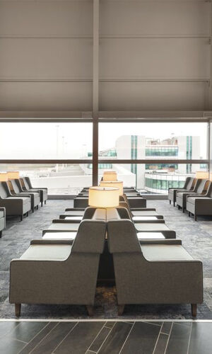 Plaza Premium Lounge dell'Aeroporto di Fiumicino (Roma)