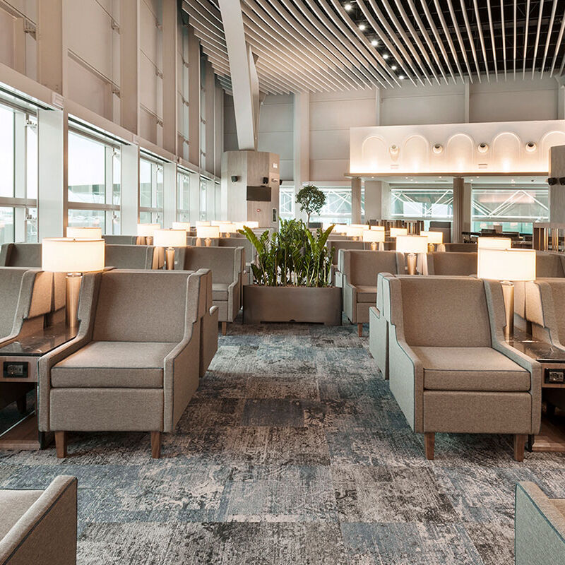 Plaza Premium Lounge no Aeroporto de Fiumicino