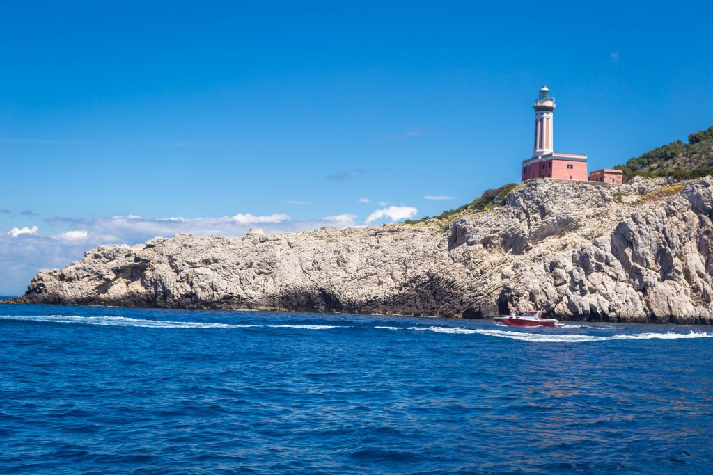 Capri: tour in barca + degustazione di limoncello + viaggio di andata e ritorno da Pompei