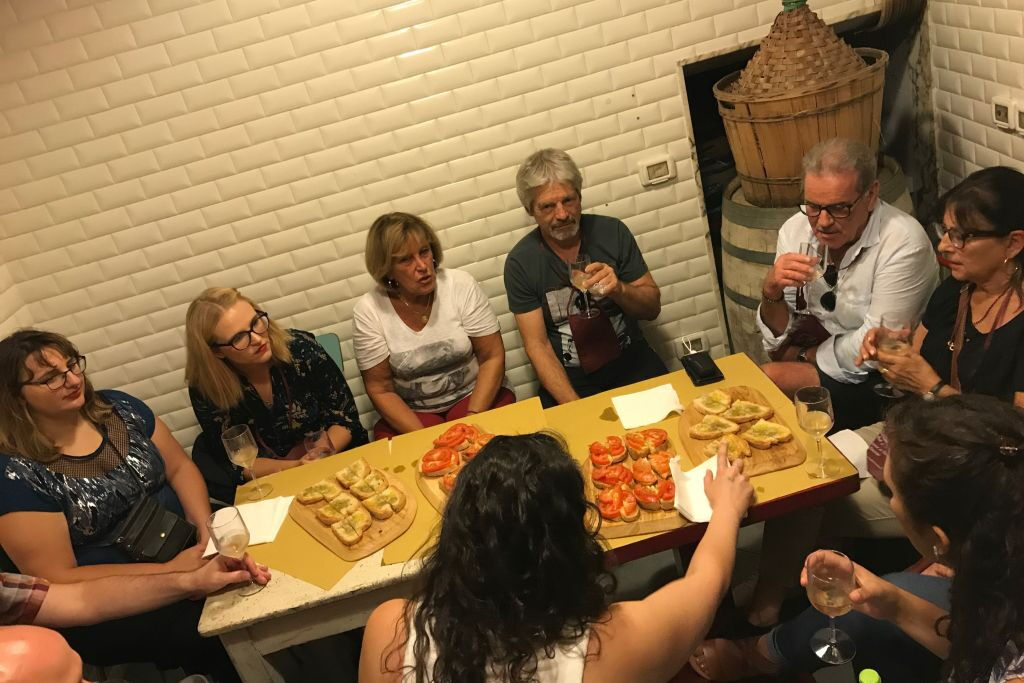 Florença: Degustação de vinhos ao pôr do sol + passeio guiado a pé