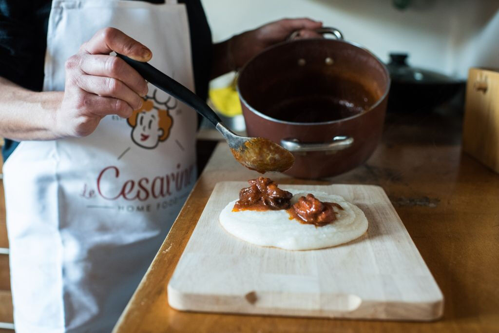 Veneza: Experiência gastronômica de 3 pratos na casa de um morador local