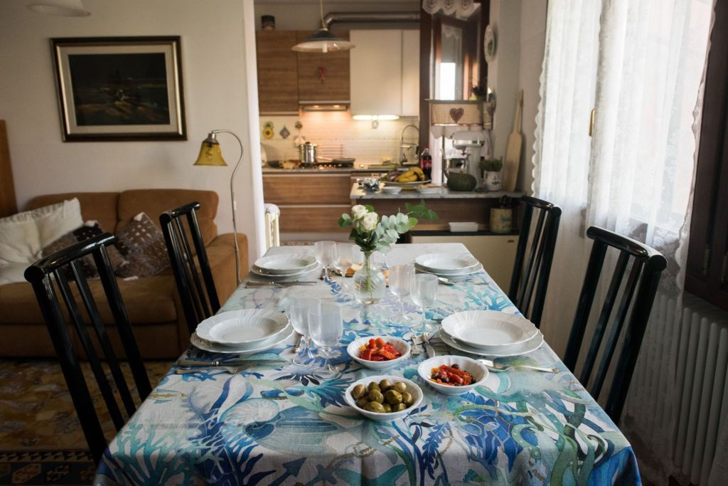 Veneza: Experiência gastronômica de 3 pratos na casa de um morador local