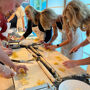 Clase de elaboración de pasta, raviolis y tiramisú en Roma