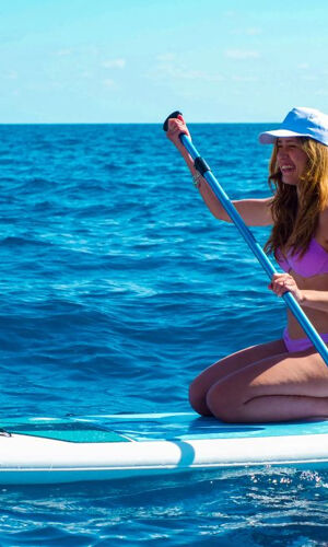 Excursión en Stand Up Paddle en Capri: cuevas y playas
