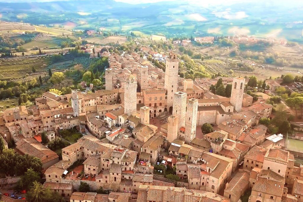 San Gimignano, Siena, Monteriggioni e Chianti: excursão + almoço + degustação de vinhos