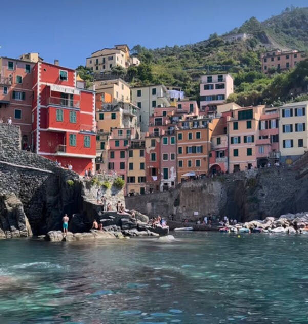 Cinque Terre : Excursion en bateau avec déjeuner et boisson