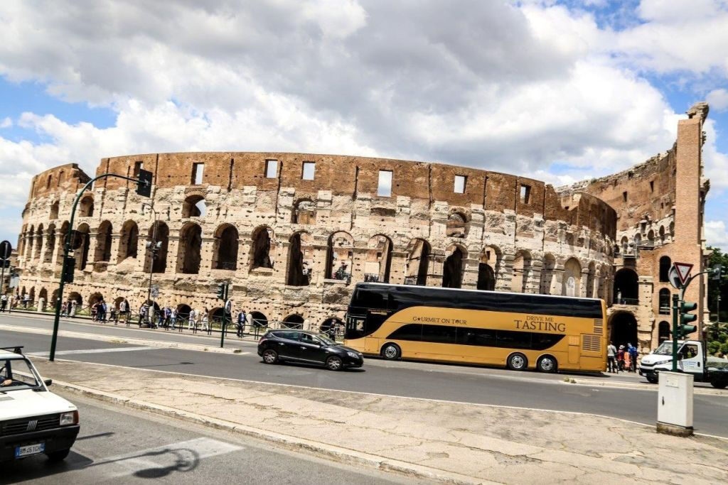 Roma: Ônibus panorâmico + bebida