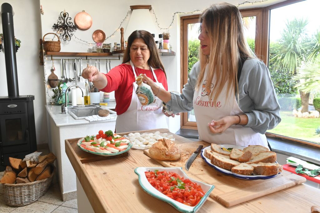 Aula particular de culinária caseira em Nápoles