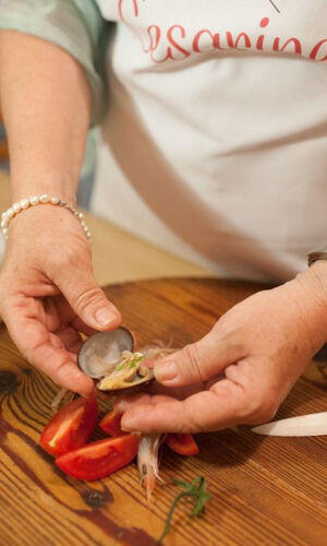 Cours de cuisine pratique à Pompéi