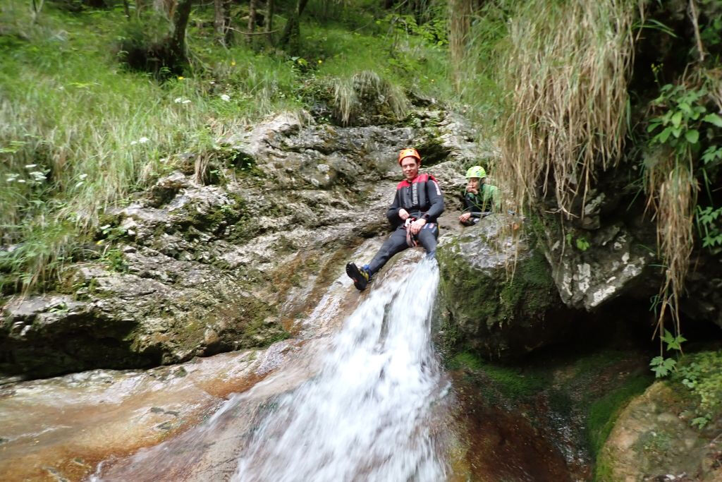 Canyoning sul fiume Nero