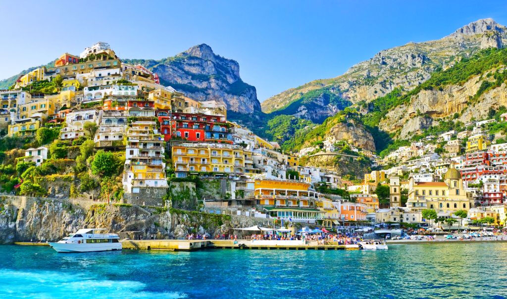 Amalfi & Positano: tour de barco a partir de Sorrento