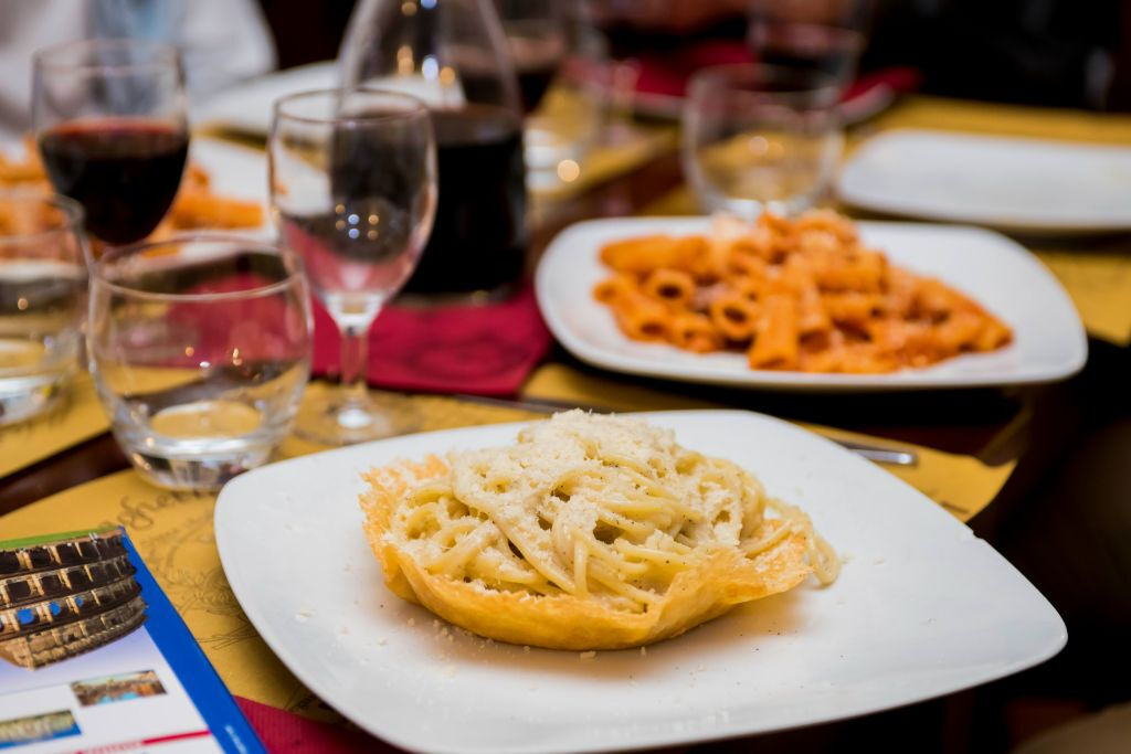 Roma: Degustação de alimentos e vinhos