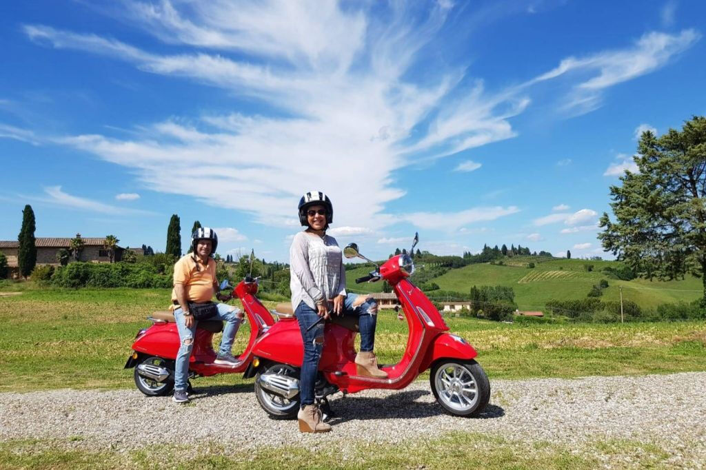 Toscane : Tour en Vespa depuis Florence
